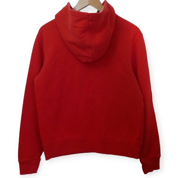 Champion Unisex Long Sleeve Hoodie . Size ( XL ) Red. - Picture 2 of 13